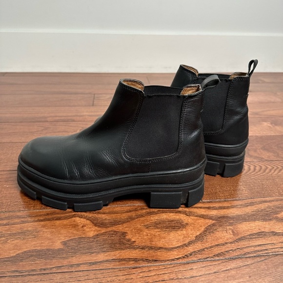 ICHI Women’s Jemma Leather Chelsea Ankle Boot - Picture 6 of 12